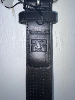 New Black Genuine Leather HD Xtreme 46” Belt #N2711001 NN-126