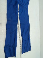 New Vintage Blue Western Girl Polyester Pants #3417 VV-41