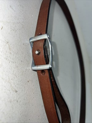 New Tough 1 Brown Leather Tie Down Strap #53-2863 LLL-39