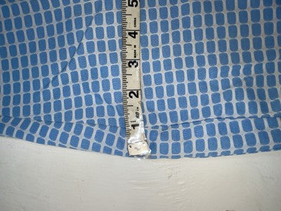 New Women’s Vintage Blue Checkered Lee Polyester Pants #2652644 NN-151