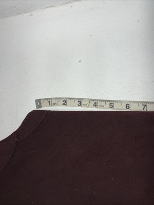New Burgundy Cowboys Show Chaps With Fringe Adjustable Waist 32” N-45
