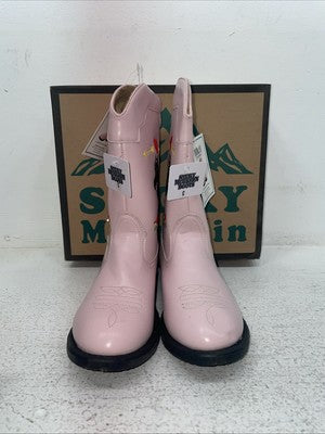 New Youth Pink Smoky Mountain Cowboy Boots. 1164 3. 22-13