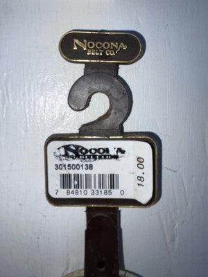 New Back Genuine Leather Nocona 38” Belt #993015001 JJ-62
