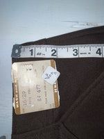 New Vintage Brown H Bar C Polyester Pants #477 3A-38