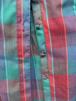 New Women’s Dickson Jenkins Plaid Long Sleeve Button Up Size 16 MM-140