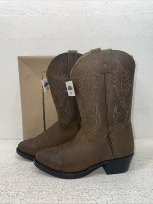 New Kids Brown Smoky Mountain Cowboy Boots. 3531 C 13.5 13 1/2. 23-68