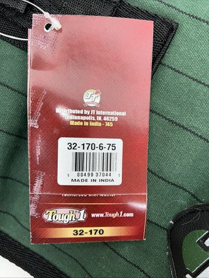 New Tough 1 Green 75” Canvas Horse Winter Blanket #32-170 QQ-8