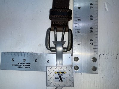 New Brown Genuine Leather HD Xtreme 40” Belt #N2710802 JJ-87