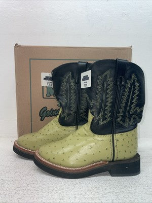 New Kids Green Smoky Mountain Cowboy Boots. 3027 12.5 12 1/2. 23-49