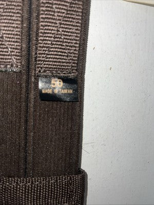 New Brown Quarter Horse Products Foam Non Slip English 50” Girth #HZSGN50 BB-28