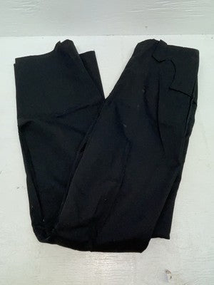 New Vintage Black Western Girl Polyester Pants #77 SS-70