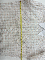 New Men’s Dickson Jenkins White Deign Long Sleeve Pearl Snap 16.5 Large X-55