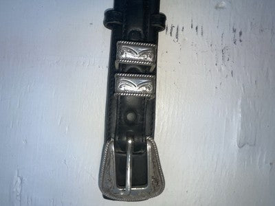 New Black Genuine Leather Nocona 44” Belt #N2450701 NN-140