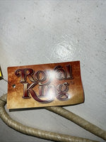 New Royal King Deluxe Rawhide 7’ Roping Reins #40-9909 W-44