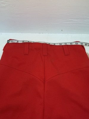 New Vintage Red Panhandle Slim Polyester Pants #791486 3A-53