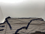 New Blue Plaid Turnout 84” Horse Blanket PP-21