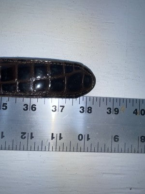 New Brown Genuine Leather Nocona Hinge 32” Belt #416 JJ-117