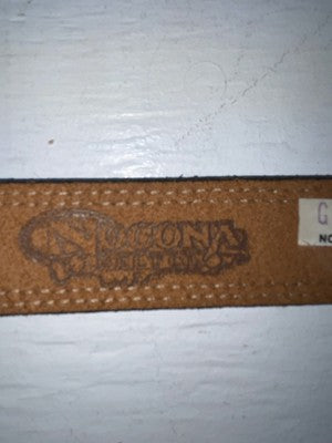 New Blue Genuine Leather Nocona 36” Belt #359 JJ-63