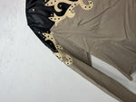 New Women’s 1849 Authentic Ranchwear Brown Western Show Shirt XXL #3941 UU-19