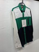 New Men’s “Mo” Betta Multicolor Green Long Sleeve Button Up 17.5 XL O-69