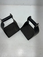 New Black Metal Trail Riding Stirrups FF-8