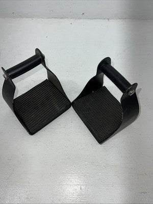 New Black Metal Trail Riding Stirrups FF-8
