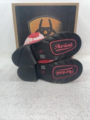 New Kids Pink Ariat Cowboy Boots. 10001979 2 M. 23-130