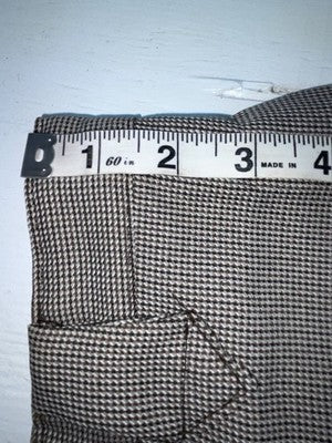 New Vintage Black Speckled Panhandle Slim Polyester Pants #781857 3A-130