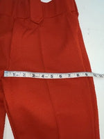 New Vintage Orange Panhandle Slim Polyester Pants #1215 ZZ-64