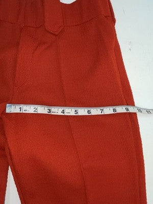 New Vintage Orange Panhandle Slim Polyester Pants #1215 ZZ-64