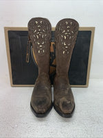 New Kids Brown Ariat Cowboy Boots. 10010913 13.5 13 1/2 M. 23-120