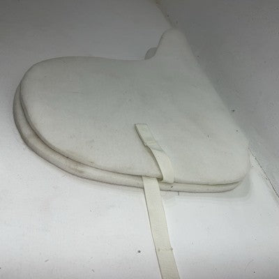 New White Wool English Saddle Seat Cover PP-20