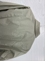New Men’s Champion Western Green Embroidered Long Sleeve Pearl Snap 17 XL T-4