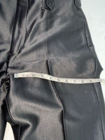 New Vintage Black Circle S Polyester Pants #CP5091 SS-2