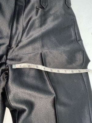 New Vintage Black Circle S Polyester Pants #CP5091 SS-2