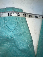 New Vintage Blue Lasso Polyester Pants XX-48