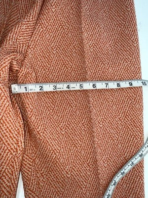New Vintage Oranges Checkered Panhandle Slim Polyester Pants #1212 ZZ-79