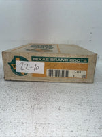 New Kids Brown Texas Brand Cowboy Boots. C 111 3 E E. 22-10