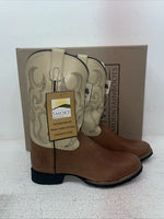 New Kids Brown Smoky Mountain Cowboy Boots. 3130 Y 4.5 4 1/2. 23-161
