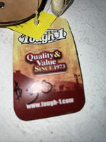 New Tough 1 White Rawhide Laced 3” Stirrups #57-1422 FF-10