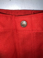 New Vintage Red Dickson Jenkins Polyester Pants #5501 3A-110