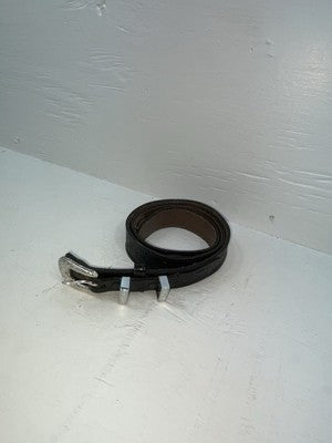 New Black Genuine Leather Nocona Tooled 36” Belt #1510201 Z-164