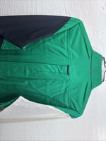New Men’s “Mo” Betta Multicolor Green Long Sleeve Button Up 17.5 XL O-69