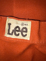 New Vintage Orange Lee Polyester Pants VV-25