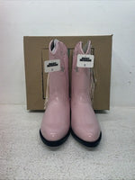 New Kids Pink With Fringe Smoky Mountain Cowboy Boots. 1058 C 2. 23-135