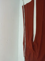 New Vintage Orange Lee Polyester Pants VV-25
