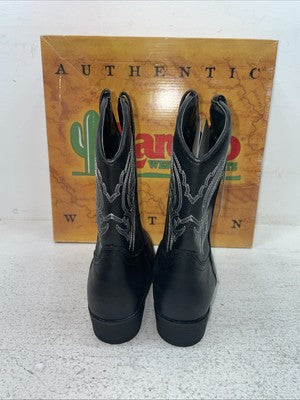 New Children’s Black Laredo Cowboy Boots. L C 2440 3 M. 22-3