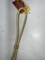 New Royal King Deluxe Rawhide 7’ Roping Reins #40-9909 W-44