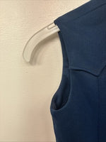 New Kids Western Heritage Blue Vest Size 12 Girls TT-52