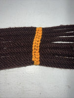 New Tough 1 Brown Yellow Mohair 28” Cinch Y-35